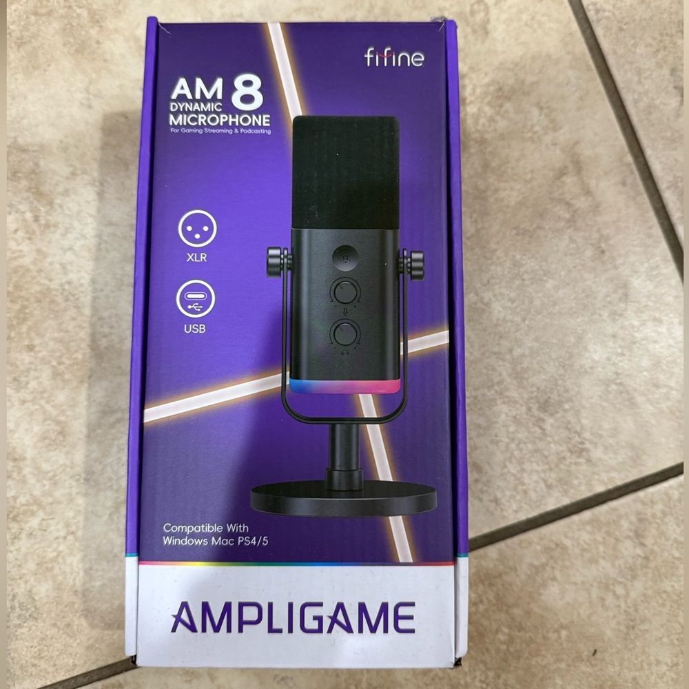 Brand New- Fifine AM8 Dynamic microphone